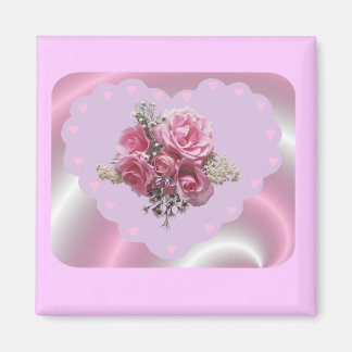 AIMANT VALENTINES PURPLE SWIRL HEART