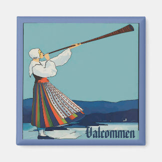 Aimant Valkomen, Suède, modifier le texte