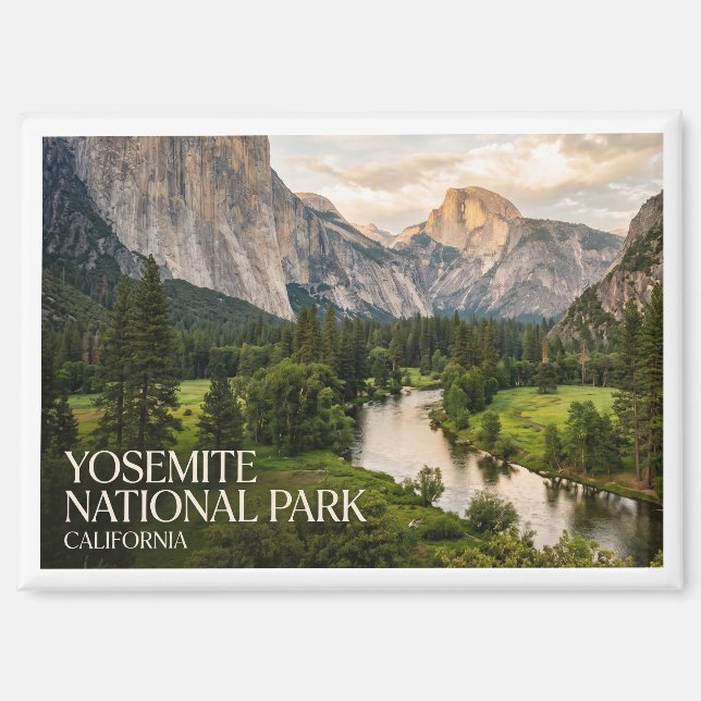 Aimant vallée de Yosemite (Recto)
