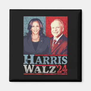 Aimant Valse 2024 Election Kamala Harris Tim Waltz 2024 5