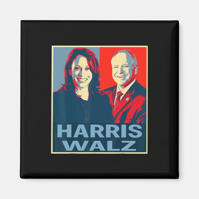 Aimant Valse 2024 Président de l'élection Kamala Harris T (Devant)
