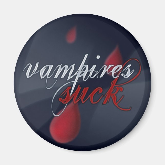 aimant "Vampires Suck" (Devant)