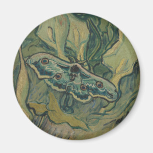 Aimant Van Gogh Grand Papillon de Nuit Vintage Art de la