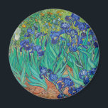 Aimant Van Gogh Irises. Impressionnisme floral bleu<br><div class="desc">Aimant Van Gogh "Irises". L'art de l'impressionnisme floral bleu.</div>
