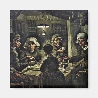 Aimant Van Gogh - Les mangeurs de pommes de terre
