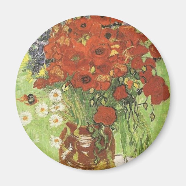 Aimant Van Gogh Poppies (Devant)