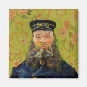 Aimant Van Gogh Postman. Art de l'impressionnisme de port