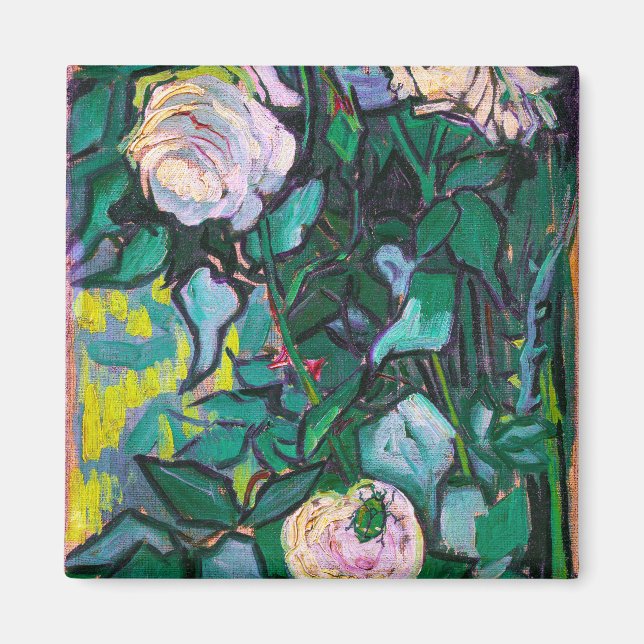 Aimant Van Gogh Roses roses (Devant)