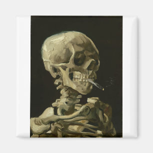 Aimant van gogh Skull