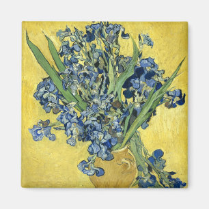 Aimant Van Gogh Still Life Vase, Irises (F678) Art