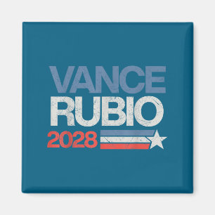 Aimant Vance Rubio 2028 Président Jd Vance Marco Rubio Ét