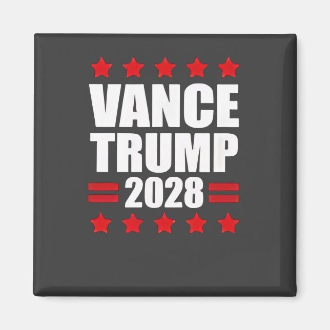 Aimant Vance Trump Election présidentielle 2028 Politique (Devant)