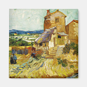 Aimant VanGogh - Le vieux moulin