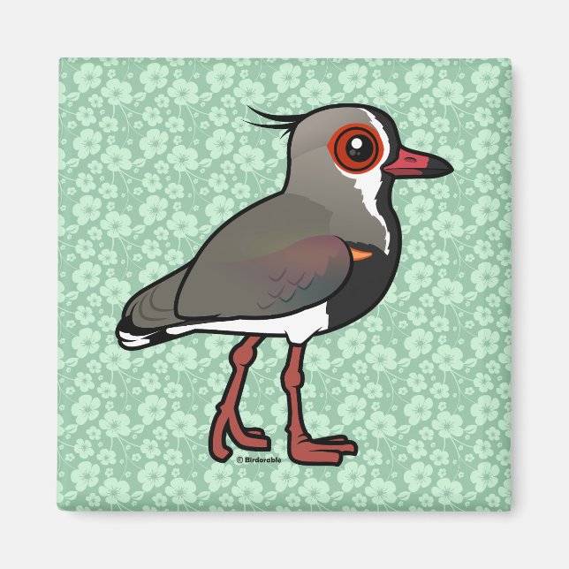 Aimant Vanneau téroé Birdorable (Devant)
