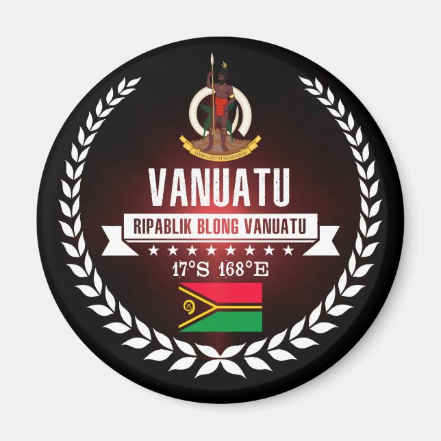 Aimant Vanuatu (Devant)