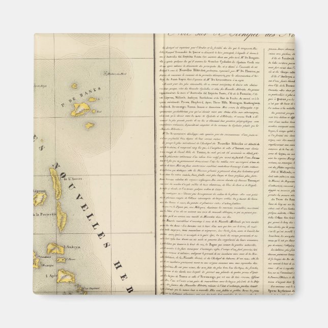 Aimant Vanuatu Océanie no 39 (Devant)