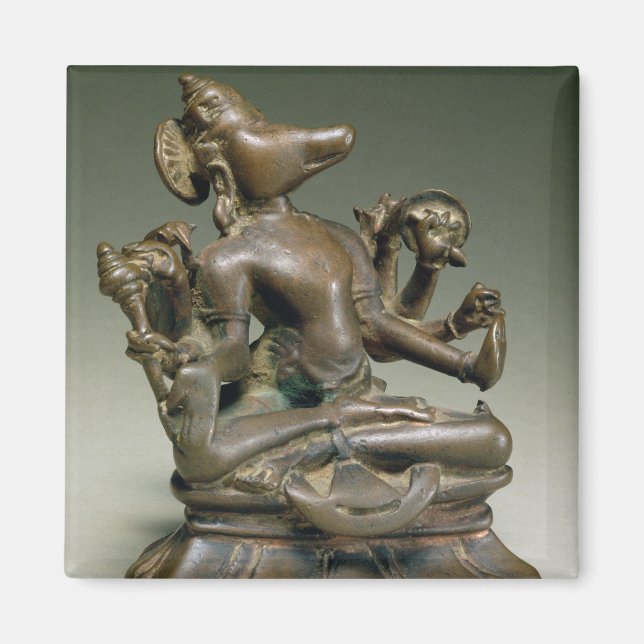Aimant Varaha, Gurjara Pratihara, Tamil Nadu (bronze) (Devant)