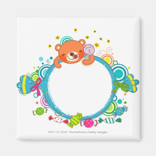 Aimant Variété de bonbons