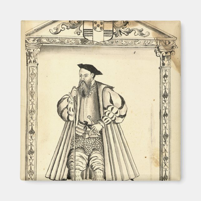 Aimant Vasco da Gama de "Lendas da India" (Devant)