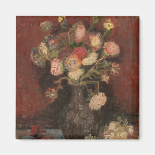 Aimant Vase avec les chinois maîtres et gladioli van Gogh