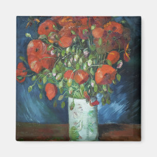 Aimant Vase par Red Poppies Vincent van Gogh