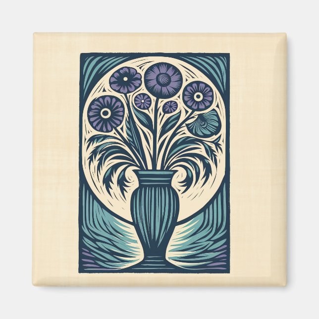 Aimant Vase trois (Devant)