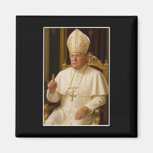 Aimant Vatican chrétien Un nouveau pape drôle politique