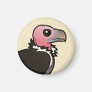Aimant vautour Plumetis-fait face
