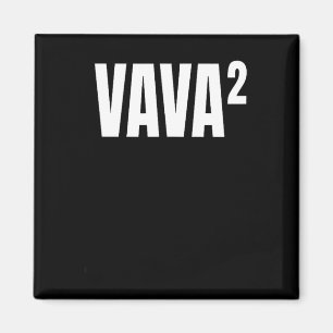Aimant Vava² Grand-mère portugaise de deux petits-enfants