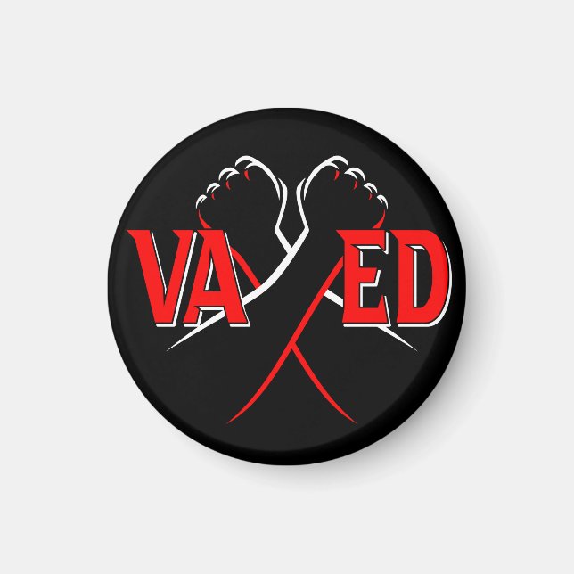 Aimant VAXED - J'ai été vacciné (Devant)