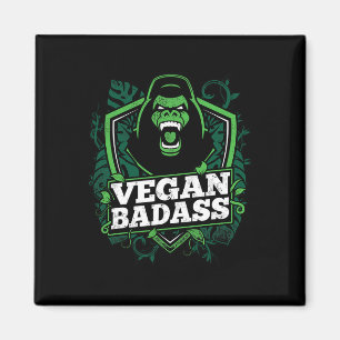 Aimant Vegan Mal Fitness Gorilla Bodybuilding Beast