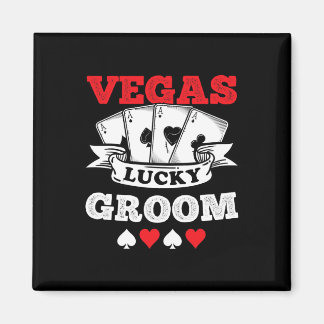 Aimant Vegas Bachelor Party Marié dans Vegas Groom Squad