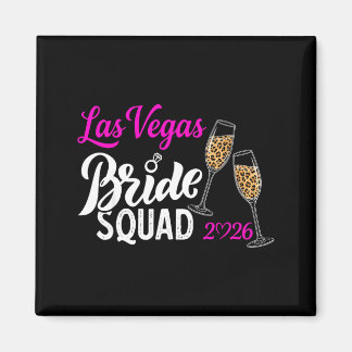 Aimant Vegas Bride Squad 2026 Married in Vegas