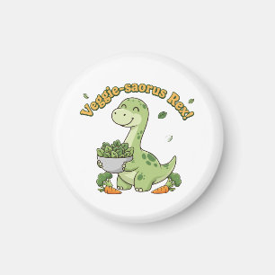 Aimant Veggie-saurus Rex !