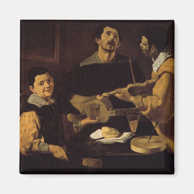 Aimant Velazquez - Trois musiciens (Devant)
