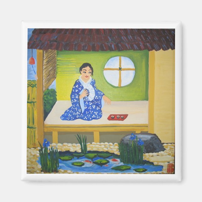 Aimant Vélières d'été (Devant)