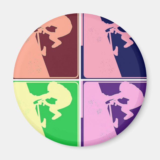 Aimant Vélo BMX (Devant)