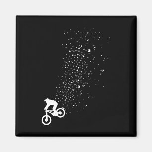 Aimant Vélo de Montagne - Cadeau de Cyclisme Vtt Downhill