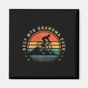 Aimant Vélo de montagne pour femmes Rétro Vélo Vintage -