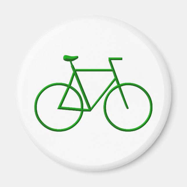 Aimant Vélo devenez écolo (Devant)