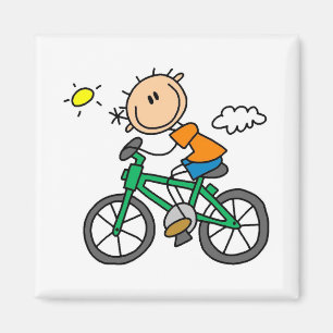 Aimant Vélo - Homme