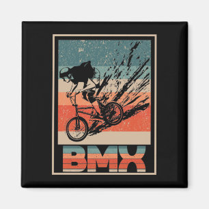 Aimant Vélo vintage BMX Boys Vélo Motorcross