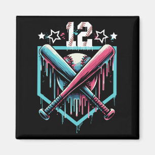 Aimant Vendre Drip 12e anniversaire garçons Numéro 12 Jeu