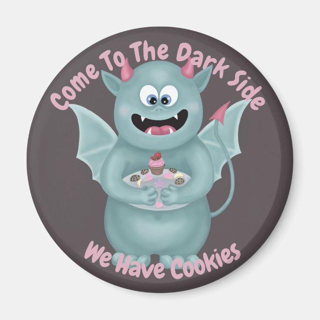 Aimant Venez Dans Le Côté Sombre (Devant)