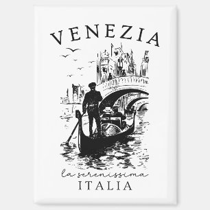 Aimant Venezia La Serenissima – Souvenir de voyage Venise