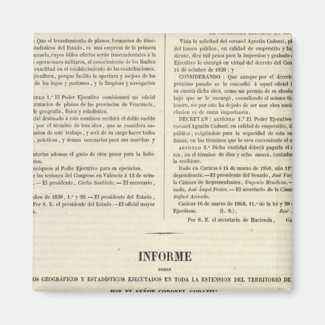 Aimant Venezuela 2 (Devant)