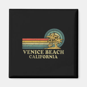 Aimant Venice Beach California Famille Vacances Vintage P