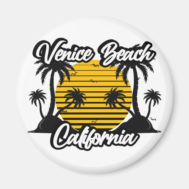 Aimant Venice Beach Californie (Devant)