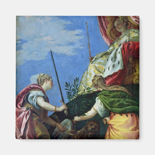 Aimant Venise entre Justice et Paix (Devant)