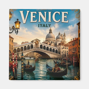 Aimant 🚤 Venise Italie Souvenir de vacances pour voyageu